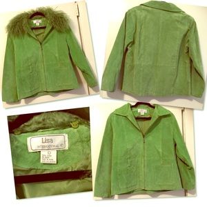 Lisa International Leather Jacket L